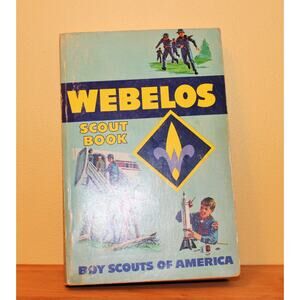 1982 Printing of 1967 Webelos Scout Book, Paperback, Scout's Honor, Memorablia